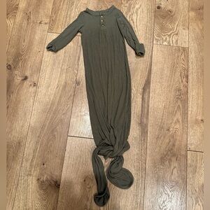 Quinn St Olive Green Baby Nightgown 0-6 months